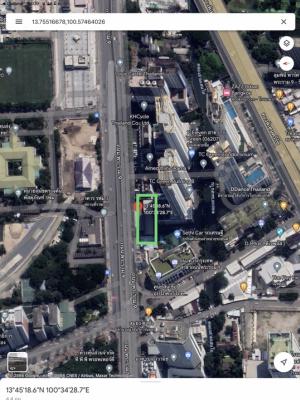For SaleLandRama9, Petchburi, RCA : The most urgent sale in the three worlds. Land with buildings and tenants
