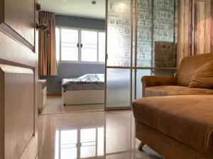 For SaleCondoSeri Thai, Ramkhamhaeng Nida : Condo for sale, Lumpini Condo Town Nida-Serithai 2, beautiful room, near The mall Bangkapi