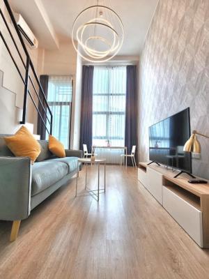 ให้เช่าคอนโดพระราม 9 เพชรบุรีตัดใหม่ RCA : For Rent 💜Ideo New Rama 9💜 (รหัสทรัพย์ #A23_3_0311_2) Beautiful room, beautiful view, ready to move in.