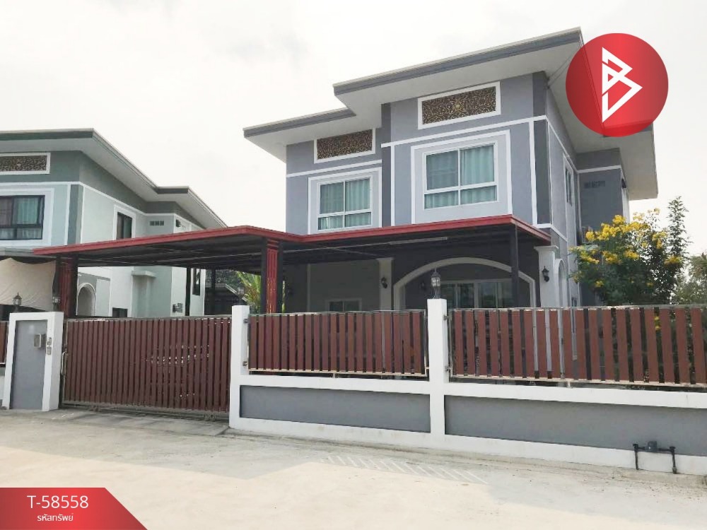 ขายบ้านราชบุรี : ขายบ้านเดี่ยว เนื้อที่ 80.6 ตารางวา อ.บางแพ ราชบุรี ใกล้ถนนเพชรเกษม