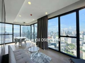 ขายคอนโดสยาม จุฬา สามย่าน : 👑 2Bed 2bath @Ashton Chula-Silom 👑 Hot price 21 mb  High Floor📍(Negotiable)  📞Khun Oil 098-292-4151