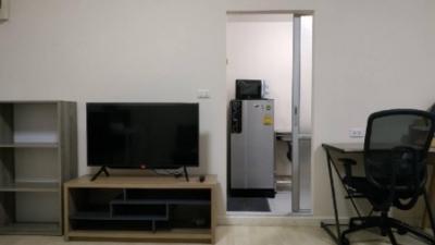 For RentCondoLadkrabang, Suwannaphum Airport : Condo For Rent | The Best Value In The Project “D Condo Onnut-Suvarnabhumi” 30 Sq.m. Near Suvarnabhumi Airport
