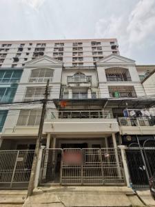 For SaleTownhouseOnnut, Udomsuk : BB48 4-storey townhouse for sale, Sukhumvit 101/1 Wachiratham Sathit 8