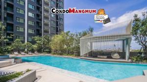 For RentCondoSamut Prakan,Samrong : 🔥 New room, just finished decorating, walking down next to BTS Erawan  Aspire Prime Erawan , the central area is beautiful like no other. Ready to move in 🔥