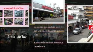 For SaleRetailSathorn, Narathiwat : Land for sale at Thawiphon fresh market with business