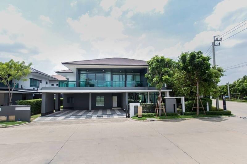 For SaleHousePattanakan, Srinakarin : House for sale, Setthasiri Krungthep Kreetha, fully furnished. ready to move in