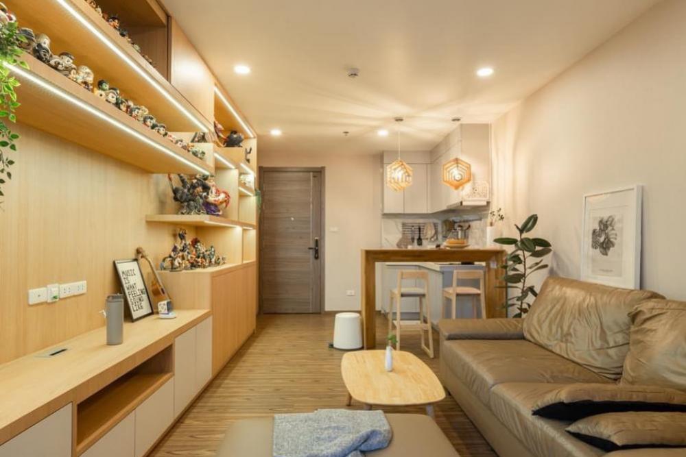 For RentCondoRatchadapisek, Huaikwang, Suttisan : Risa00661 Condo for rent, Artisan Ratchada, 44 sqm, 15th floor, Building B, 22,000 baht only.