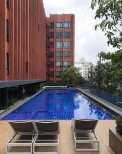 For RentCondoVipawadee, Don Mueang, Lak Si : Condo for rent, new room, Brown Condo, Saphan Mai (Phahon 67), next to BTS Sai Yud 🔥🔥