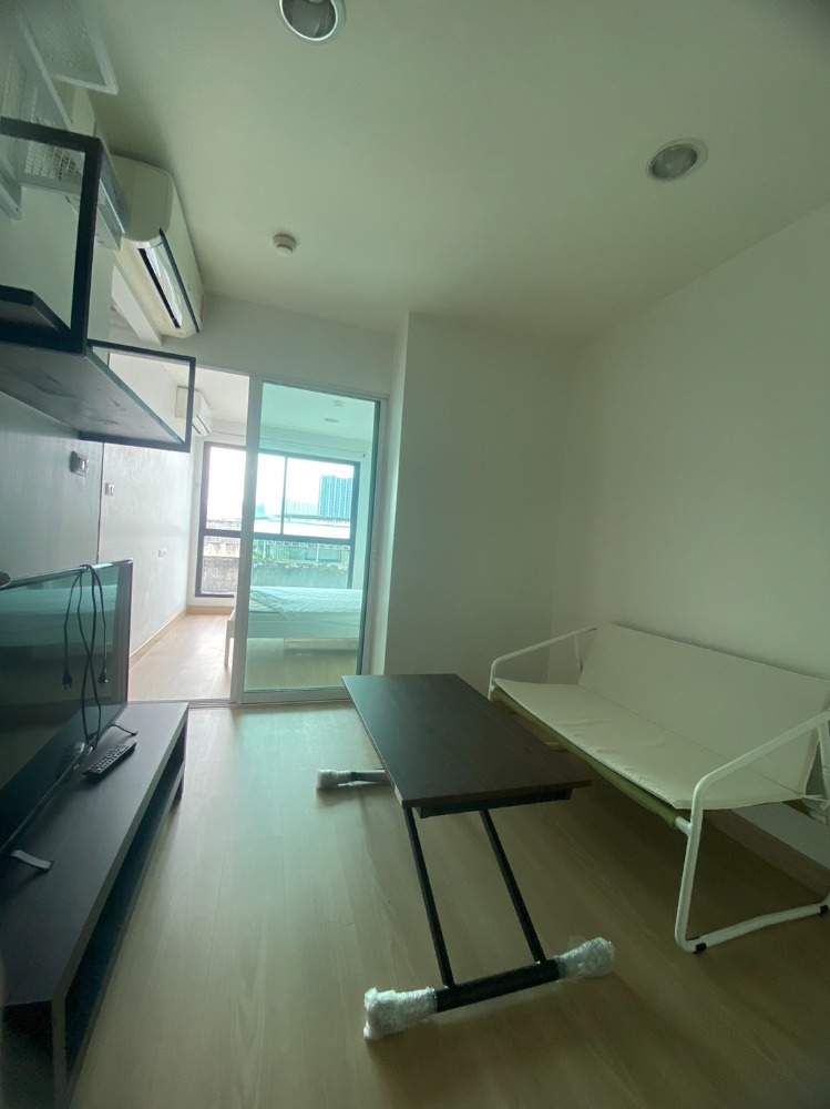 ให้เช่าคอนโดท่าพระ ตลาดพลู วุฒากาศ : ให้เช่า ดิเอสเตท ท่าพระ The Estate Thapra, 1 ห้องนอน ขนาด 25 ตร.ม. ชั้น 5 ทิศเหนือ  7,500/M
