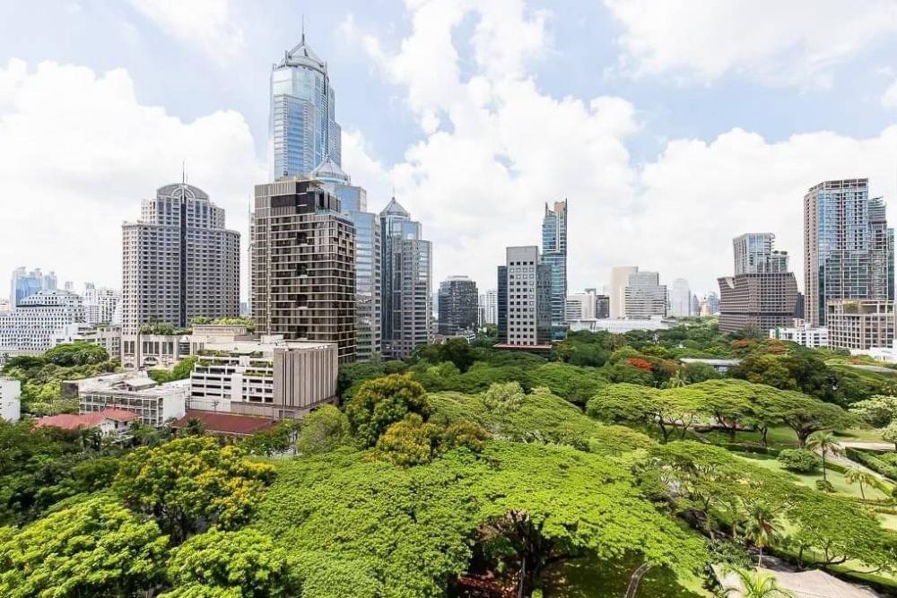 ขายคอนโดวิทยุ ชิดลม หลังสวน : For Sale Condo 98 Wireless (2BR), Park View