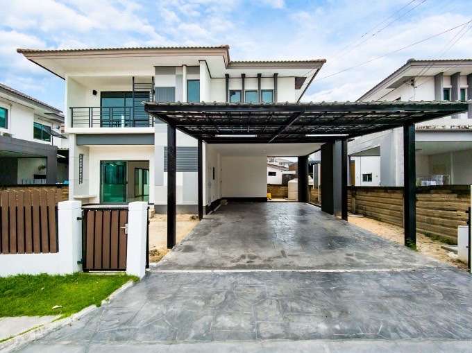 For SaleHouseNawamin, Ramindra : House for sale, Habitia Watcharaphon, 170 sq m., 65.2 sq m, beautiful house, good location convenient transportation