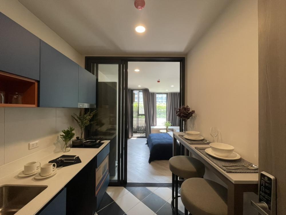 For RentCondoVipawadee, Don Mueang, Lak Si : 🏢 The Base Saphanmai 📍6th floor 🌤️ beautiful view 🛋️ Fully Furnished 📺 complete electrical appliances (special price)