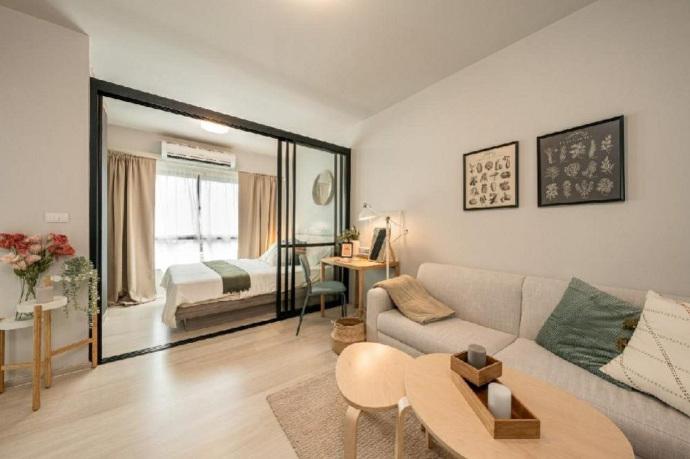 For SaleCondoSeri Thai, Ramkhamhaeng Nida : ✨ Beautiful room, ready to serve, it has arrived. ✨1 bedroom 26.67 sq m, only 1.69 million, can carry the bag and move in. Fully furnished, ready to move in every unit 🎉🎉