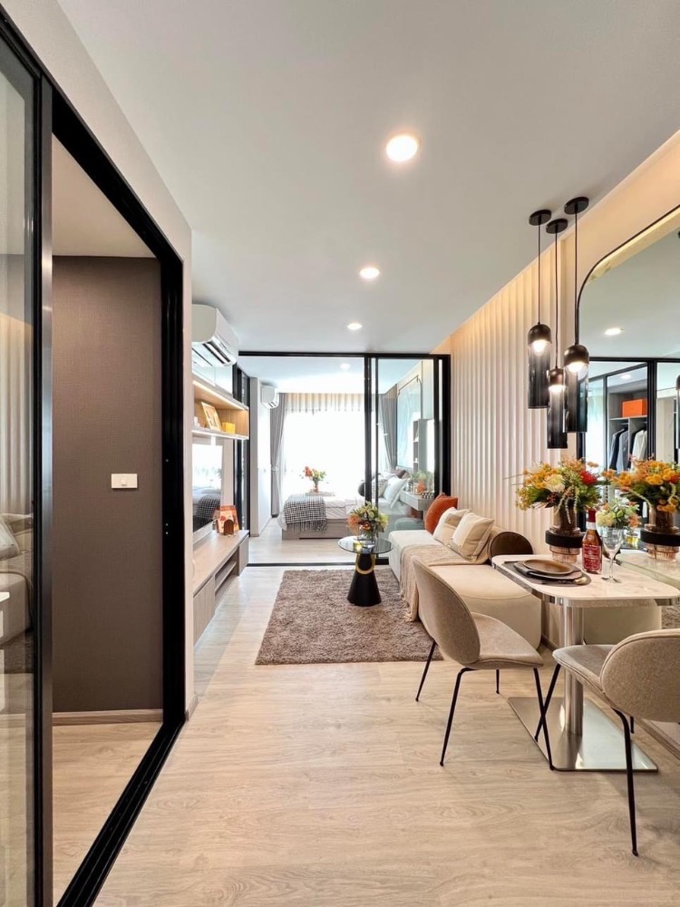 Sale DownCondoVipawadee, Don Mueang, Lak Si : Condo sale down payment, So Origin Phaholyothin 69 Station (So Origin Phahon 69 Station), next to BTS Sai Yud only 50 meters (discount 500,000 baht)