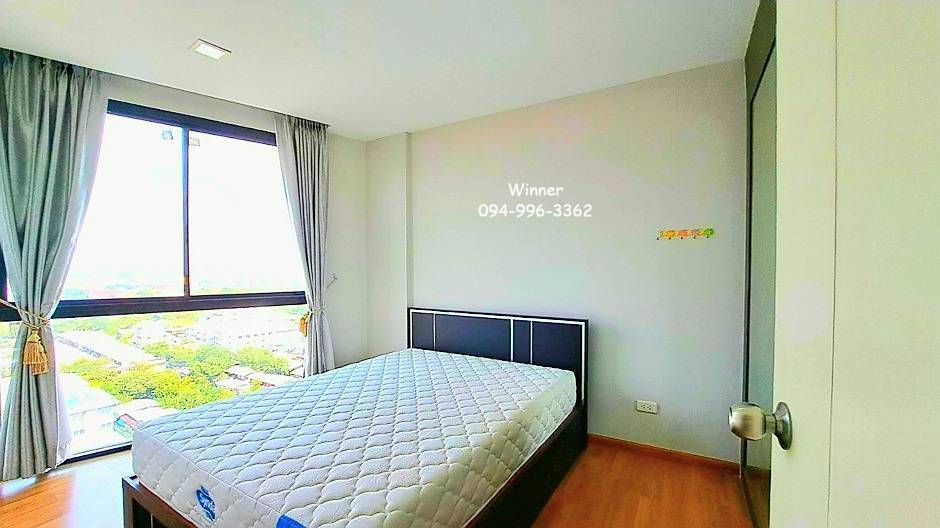 For SaleCondoThaphra, Talat Phlu, Wutthakat : Condo for sale, Peela Wutthakat, 1 bedroom, condo next to BTS Wutthakat, near The Mall Tha Phra, 14th floor, unblocked view, ready to move in