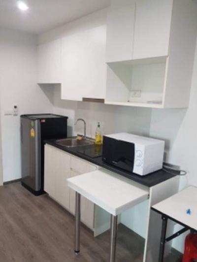 For RentCondoPattanakan, Srinakarin : Condo For Rent | Garden View, The Best Value In The Project “Rich Park @Triple Station” 35 sqm. Near Airport Link Hua Mark