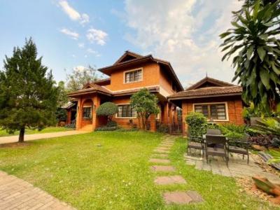 For SaleHouseChiang Mai : House for sale, single house in Chiang Mai city, 220 sq m., 1 rai 3 ngan 44 sq m. Beautiful house with 3 houses with a function room.