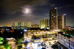 For RentCondoOnnut, Udomsuk : For rent, 2 bedrooms, 2 bathrooms, beautiful view, location T77 of Sansiri.
