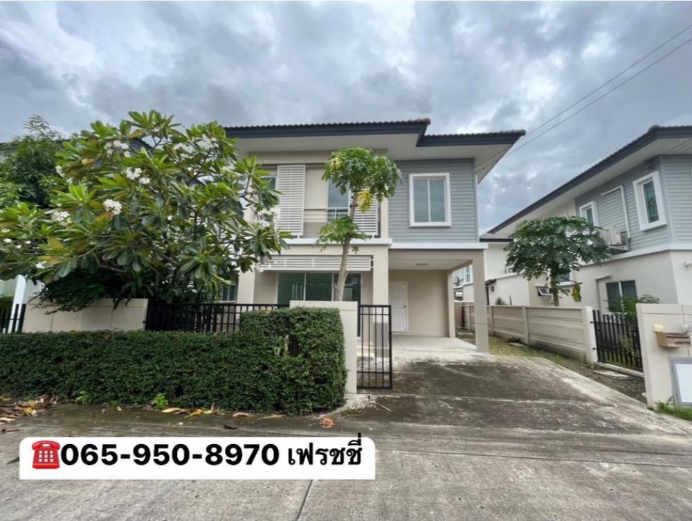 For RentHousePathum Thani,Rangsit, Thammasat : House for rent, Pruksa Scenery Rangsit-Klong 2