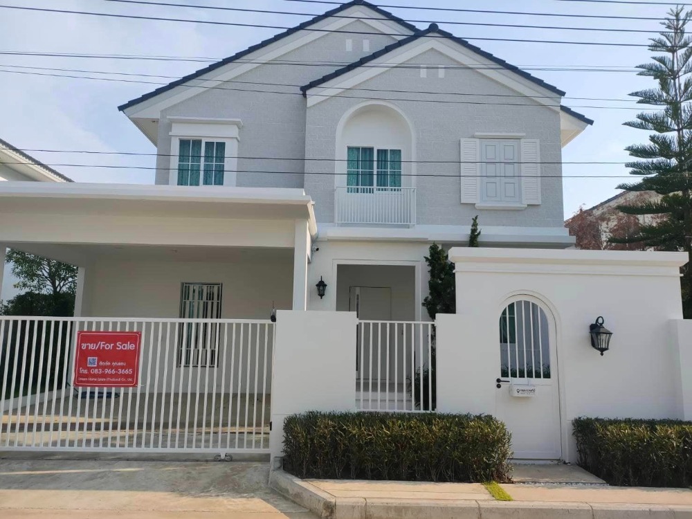For SaleHouseBangna, Bearing, Lasalle : Luxury single house for sale near Suvarnabhumi Airport. Fully furnished