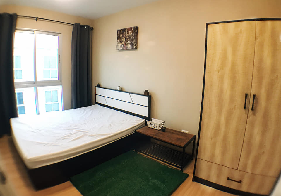 For RentCondoChaengwatana, Muangthong : Urgent rent!! Very good price, very beautiful decorated room, Plum Condo Chaengwattana Station