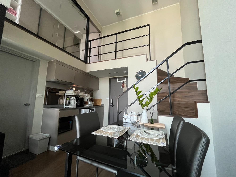 For RentCondoRama9, Petchburi, RCA : #Condo for rent: Ideo New Rama 9, beautiful room, good view