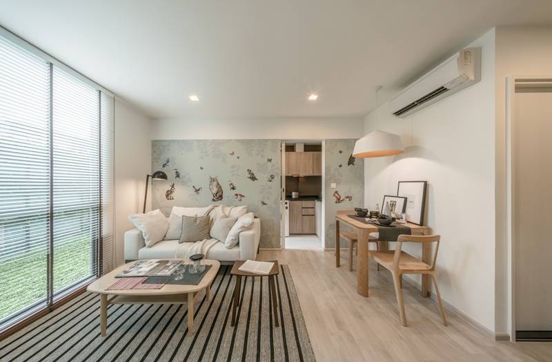 For SaleCondoKasetsart, Ratchayothin : 2 bedrooms, 40 sq m., 4.299 million, fully furnished