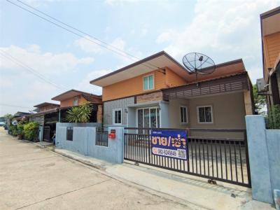 For SaleHousePattaya, Bangsaen, Chonburi : House for sale HS069 near Koh Pho market, Tha Boon Mee, Koh Chan, Chonburi . 90 sq m. Provide advice on free loan filing services.
