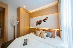 For SaleCondoPattaya, Bangsaen, Chonburi : Condominium Olympus City Garden, South Pattaya, area 22.97 sq m, Soi Ko Phai, South Pattaya Road, Nong Prue Subdistrict, Bang Lamung District, Chonburi Province.