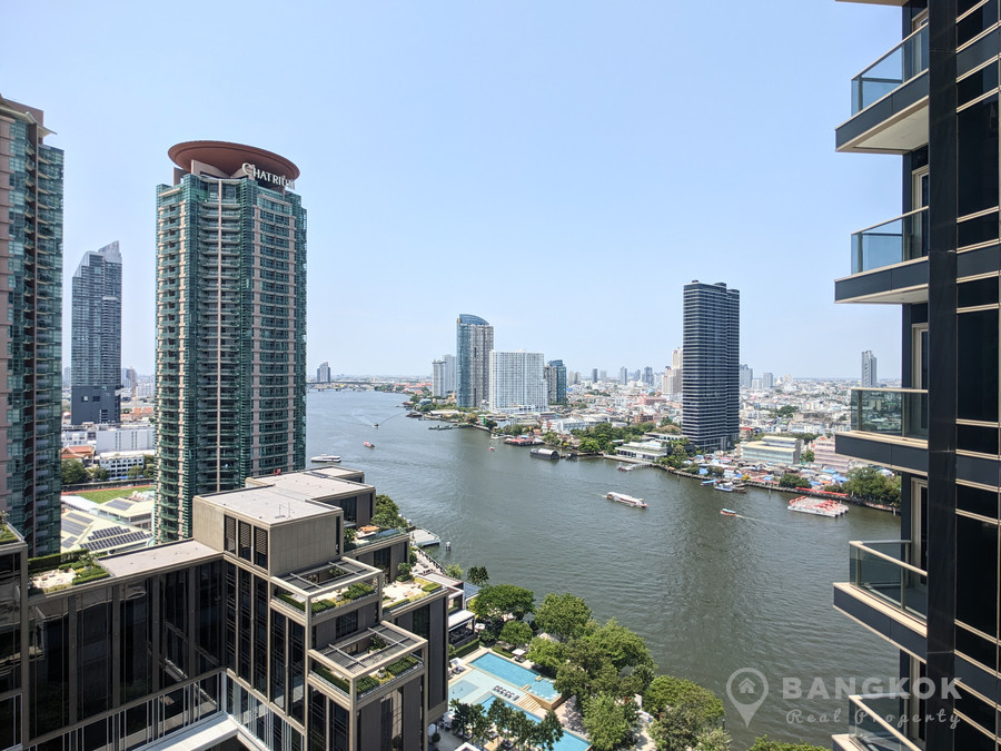 For SaleCondoSathorn, Narathiwat : Four Seasons Private Residences | Stunning 3 Bed 3 Bath with Chao Phraya River Views