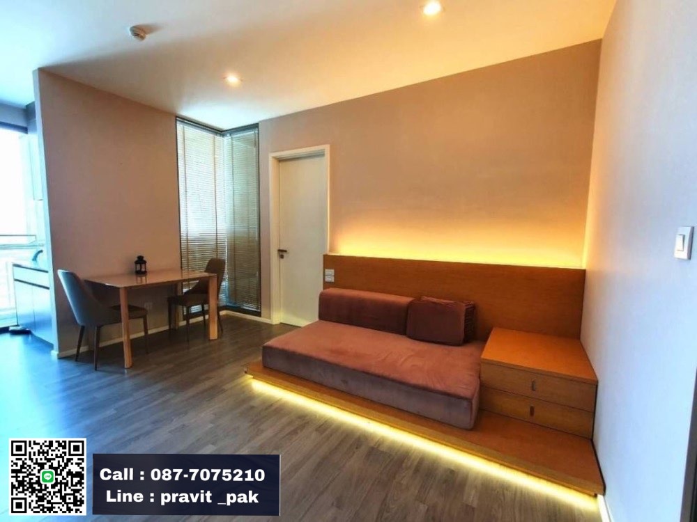 For SaleCondoOnnut, Udomsuk : Urgent sale, The Room Sukhumvit 69, next to BTS Phra Khanong, 1 bed, 44.68 sq m, fully furnished, beautiful room, good price, free of all transfer fees…!!!