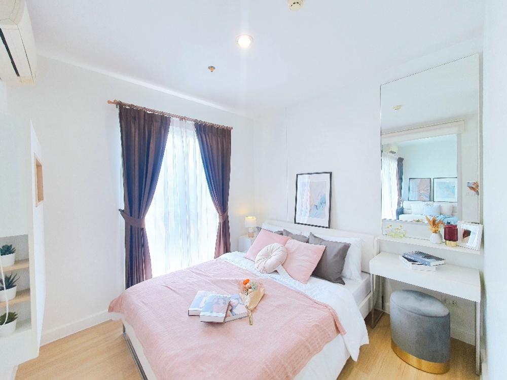 For SaleCondoBangna, Bearing, Lasalle : Cheap sale, The Parkland Lakeside, beautiful room, garden view, large central area, like home