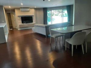 For RentCondoRama9, Petchburi, RCA : Risa03943 Condo for rent, Belle Grand Rama 9, 267.23 square meters, floors 5-6, Building C2, duplex city view, 2 floors, 5 bedrooms, 5 bathrooms, only 150,000 baht.