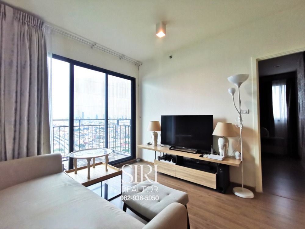 For SaleCondoRama3 (Riverside),Satupadit : 🔥🔥 Urgent Sale! 2 bedrooms, high floor, river view, fully furnished