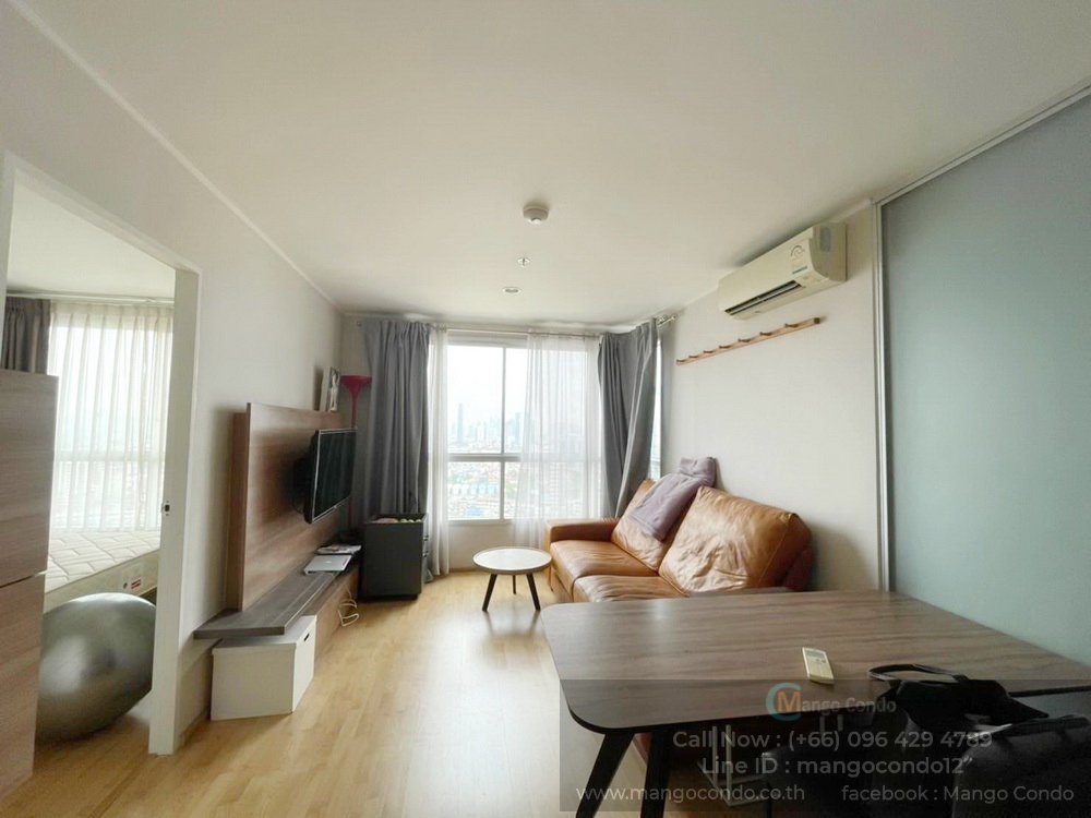 ขายคอนโดพัฒนาการ ศรีนครินทร์ : For sale  U Delight Phatthanakan -Thonglor 1 bed 1 bath size 37.01 sq m. near Airport Link Ramkhamhaeng
