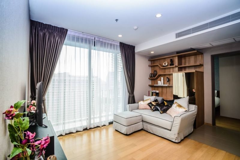 For SaleCondoRatchathewi,Phayathai : Beautiful room, east side, very good price, Pyne by sansiri, price 10.5 mb (1b1b 45 sqm) Khun Nut 0971507385