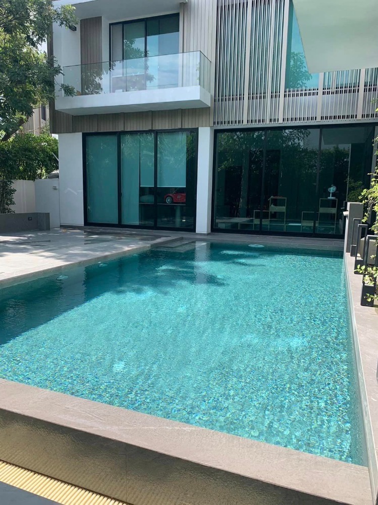 ให้เช่าบ้านพัฒนาการ ศรีนครินทร์ : Risa01002 ให้เช่าบ้านเดี่ยว นันทวัน พระราม9 - ศรีนครินทร์ 550 ตารางเมตร , 170 ตาราง 4 ห้องนอน   5 ห้องน้ำ มีสระว่ายน้ำและลิฟต์ส่วนตัวภายในบ้าน 400,000 บาท เท่านั้น ((บ้านว่างพร้อมอยู่ 30/4/2023))