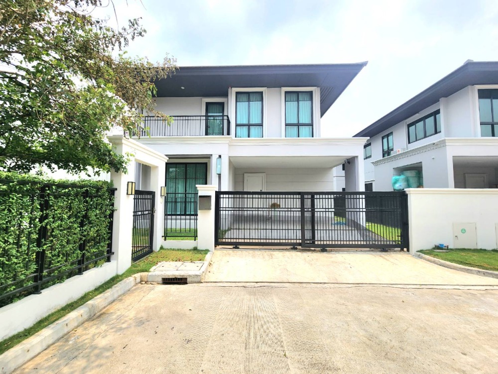 ให้เช่าบ้านพัฒนาการ ศรีนครินทร์ : 📢ให้เช่าบ้านเดี่ยว Setthasiri Pattanakarn (เศรษฐสิริ พัฒนาการ) เนื้อที่ 67 ตรว.หลังมุม พื้นที่ใช้สอย 181 ตรม. ขนาด 4 ห้องนอน 3 ห้องน้ำ พร้อมเฟอร์นิเจอร์ครบ