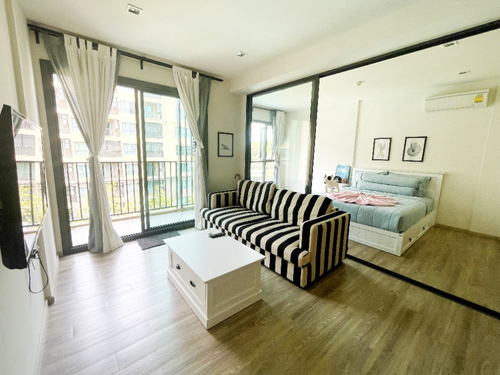 For SaleCondoCha-am Phetchaburi : Condo for sale on the beach, Cha-Am, beautiful room, pool view, shady, 1 bedroom, 40.49 sqm.