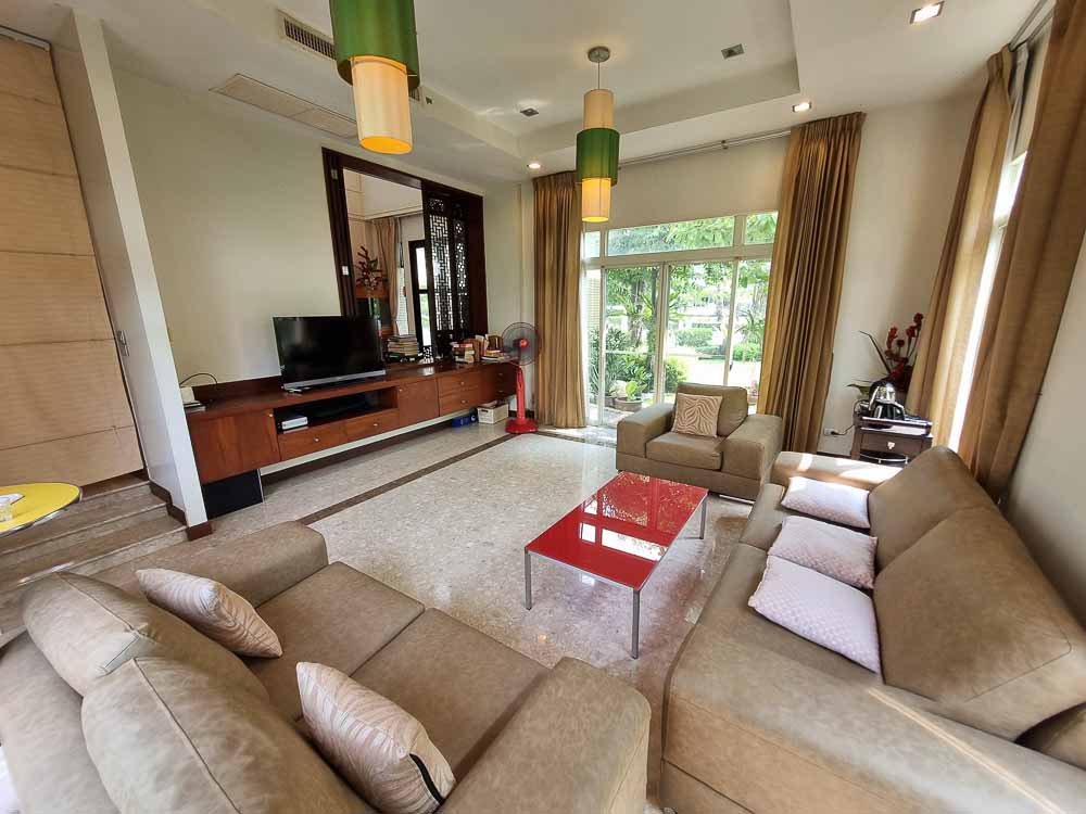 For RentHouseRama 2, Bang Khun Thian : For rent 📌📌 2-storey detached house, 5 bedrooms, Nusasiri Village, Sathorn-Wong Ring Road, large garden ✅ near Kanlapaphruek Road