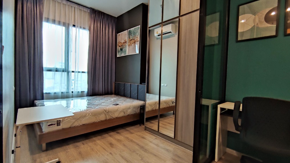 For RentCondoRamkhamhaeng, Hua Mak : Condo for rent, Knightsbridge Collage, Ramkhamhaeng, 27 sq m., ready to move in Fully furnished, near The Mall Bangkrapi...