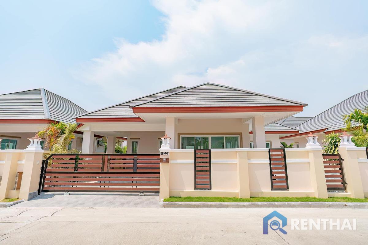 For SaleHousePattaya, Bangsaen, Chonburi : Brand new pool villa for sale in Pattaya