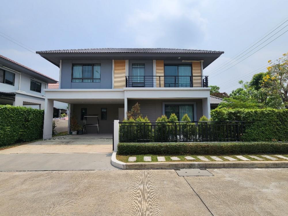 For SaleHouseNawamin, Ramindra : ⚡️Single house for sale near Pave Expressway, Ramindra, Wongwan, fully furnished, ready to move in, 4 bedrooms, corner plot.