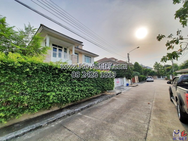 For SaleHouseNawamin, Ramindra : House for sale in Prasert-Manukit Nawamin, Nuanchan, Yothin Phatthana area: Bangkok Boulevard University Ratchada-Ramintra: 2 floors, 90.2 square meters: CODE WR-91249