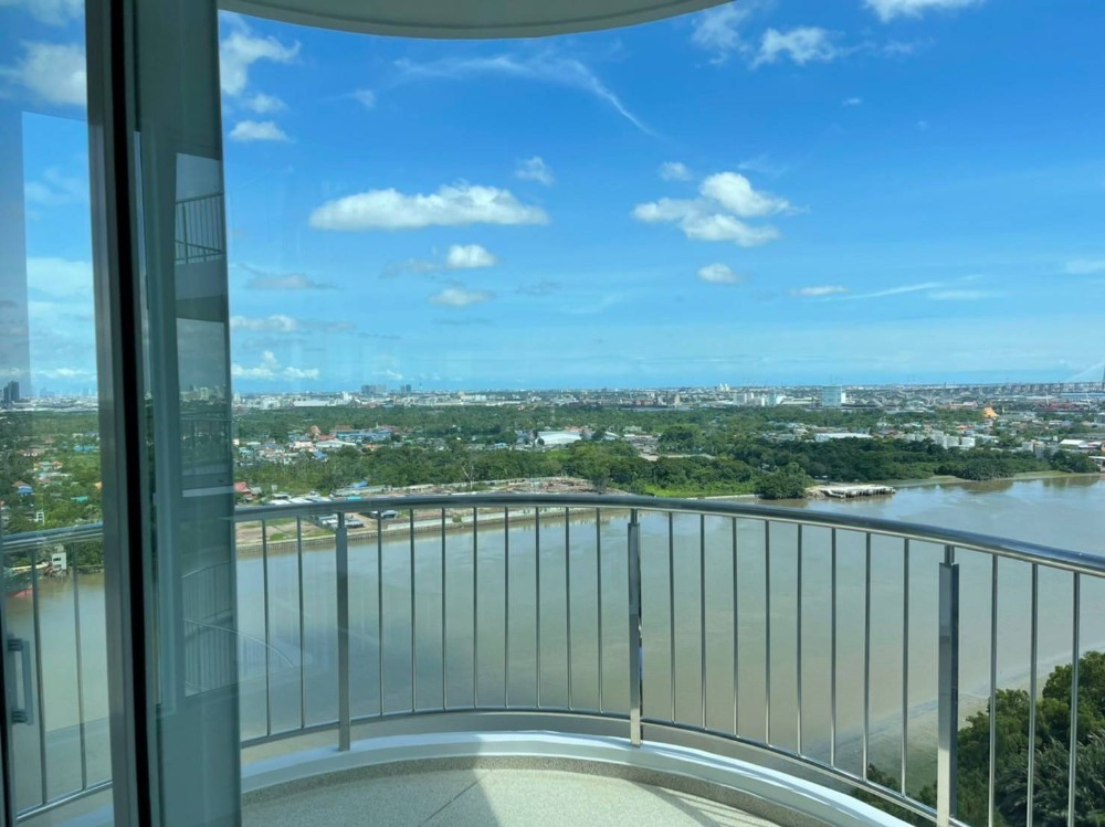 For SaleCondoRama3 (Riverside),Satupadit : 📣 Condo for sale, Supalai Riva Grand Rama 3, 🏢 Curved view of the Chao Phraya River / Bang Krachao, 2Bedroom with furniture And complete electrical appliances 🔥