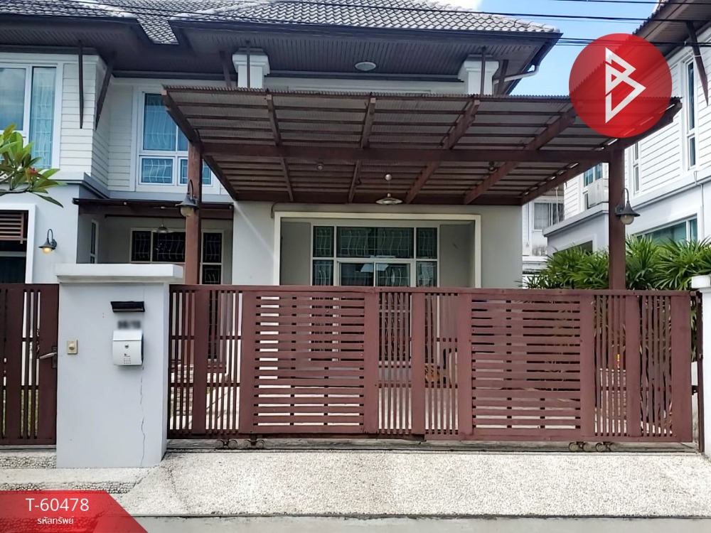 For SaleHouseLadkrabang, Suwannaphum Airport : 2-storey detached house for sale, Catalina Resort Village, Prawet, Bangkok.