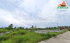 For SaleLandHuahin, Prachuap Khiri Khan, Pran Buri : Beautiful plot of land in Rai Mai Subdistrict Sam Roi Yot District Prachuap Khiri Khan, area 14-3-61 square wah (5,961 square wah), opposite Saeng Arun Materials Group