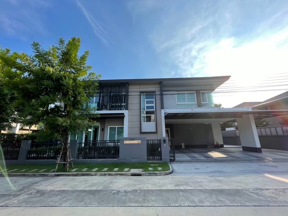 For SaleHouseBangna, Bearing, Lasalle : U48 Laddarom village for sale, Bangna km.7, ready to move in