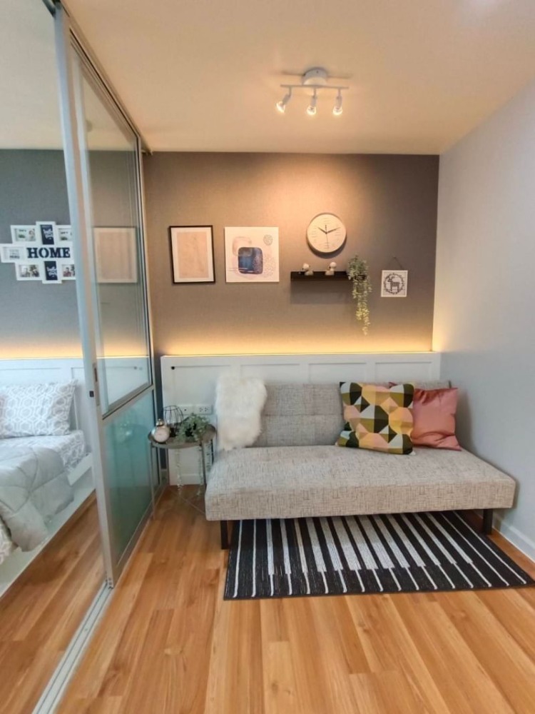 For SaleCondoLadkrabang, Suwannaphum Airport : #Sell a suite #Balcony North Lat Krabang area 23 sq m 🔥 #Sell V Condo Lat Krabang (V condo Lat Krabang) Chalong Krung Road, near Techno Lat Krabang In front of Lat Krabang Industrial Estate #fully furnished