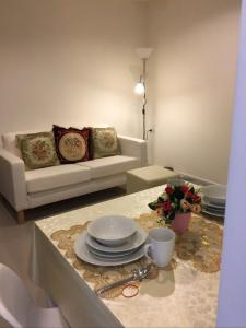 For RentCondoOnnut, Udomsuk : 🍀 Beautiful room ready to move in!! 🍀 Aspire Sukhumvit 48 - 1Bed, Size 38 sq.m., Near Phra Khanong BTS station